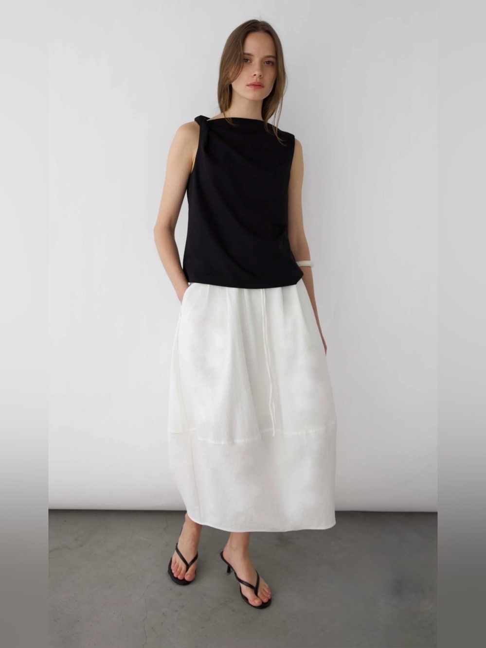 Oak + Fort Boat Neckline Tank